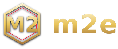 m2e logo